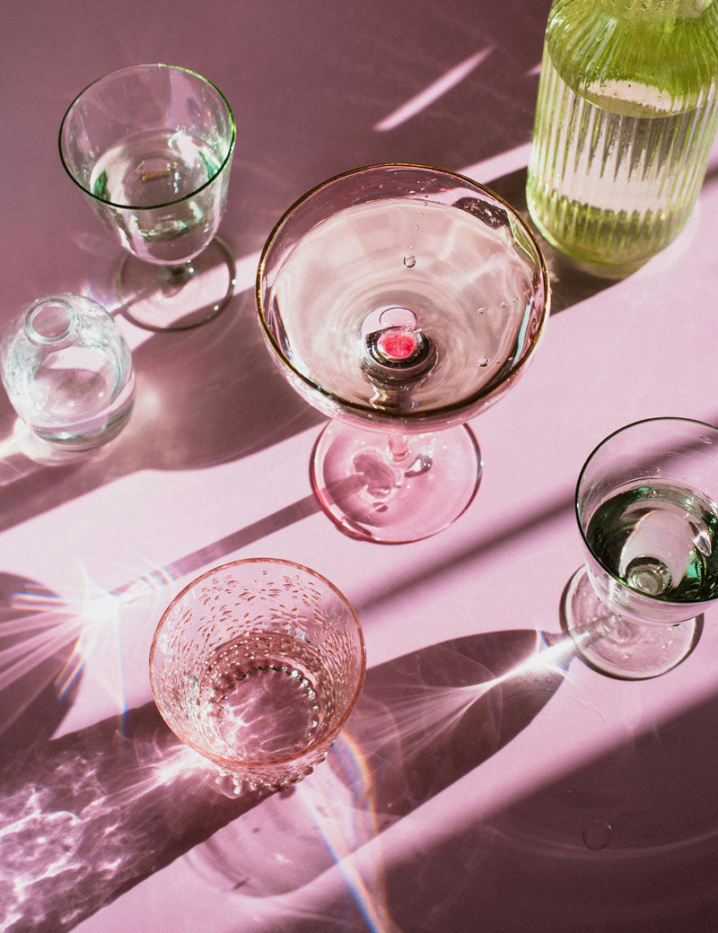 Serviettes de table Coton Uni Burgundy Violet