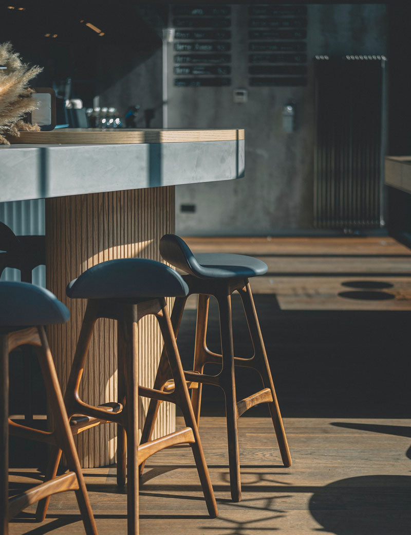 Serviettes de table Lin Gastronomie Bleu Denim