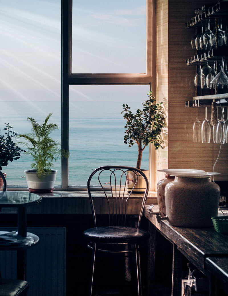 Serviettes de table Coton Uni Gris Brun