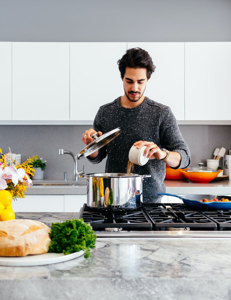 Serviettes de table Coton Uni Gris