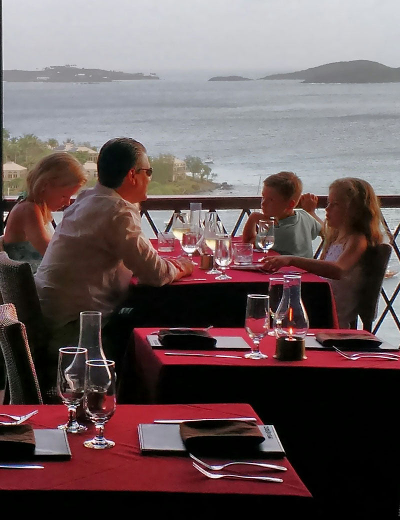 Serviettes de table Coton Uni Rouge Classique