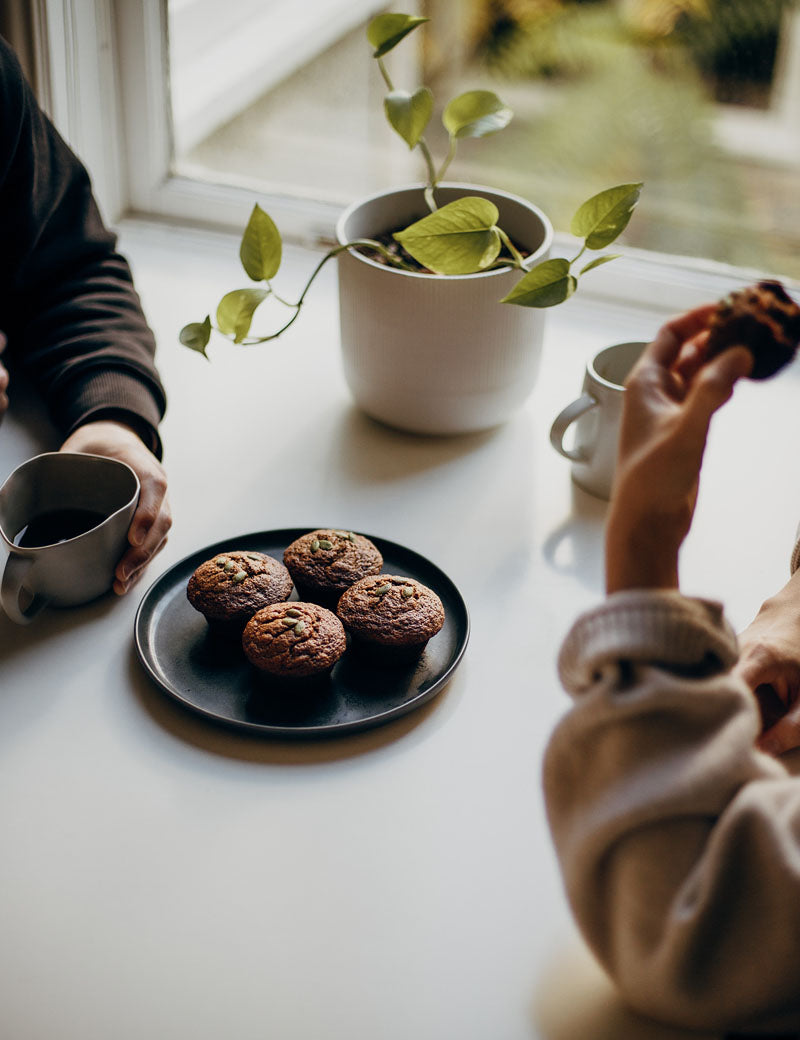 Serviettes de table Coton Uni Crème
