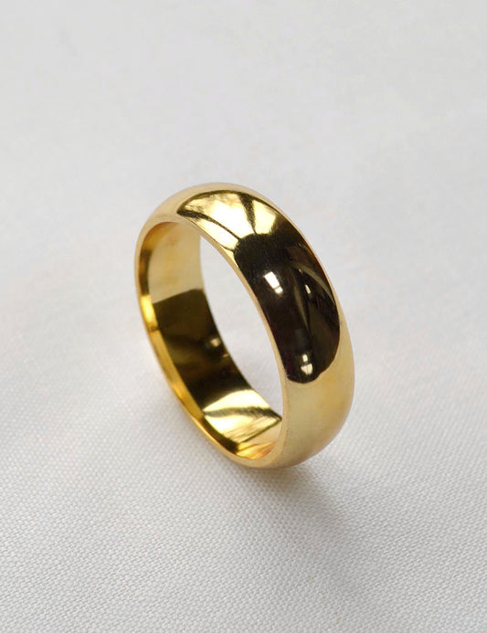 Servetring Goud Look