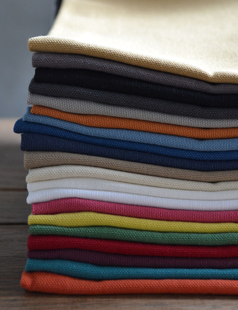 Échantillons de tissu Coton Uni