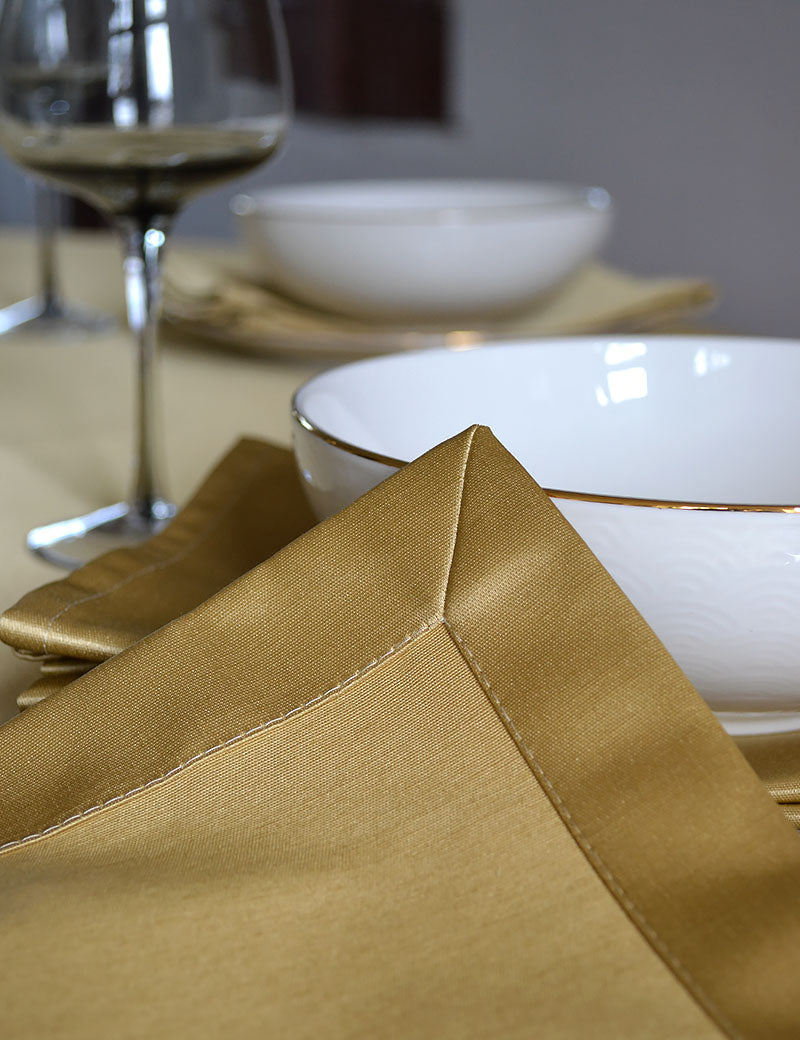 Tafelkleed Shiny-Chic Goud