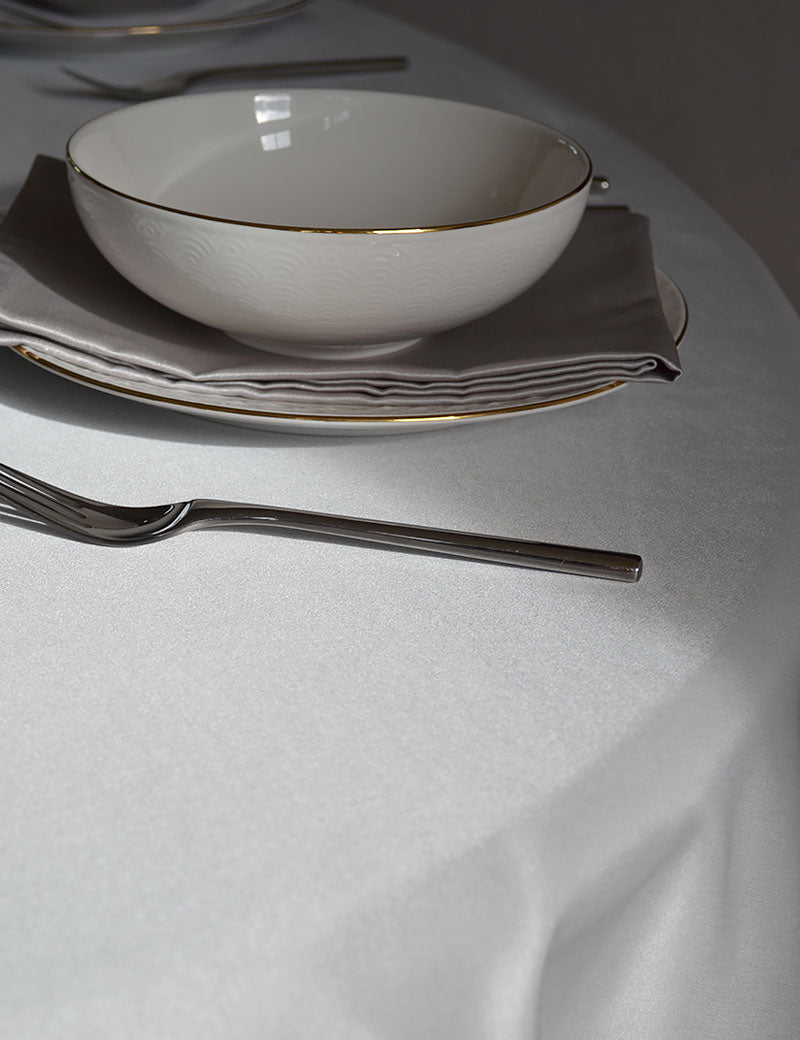 Tafelkleed Shiny-Chic Zilver