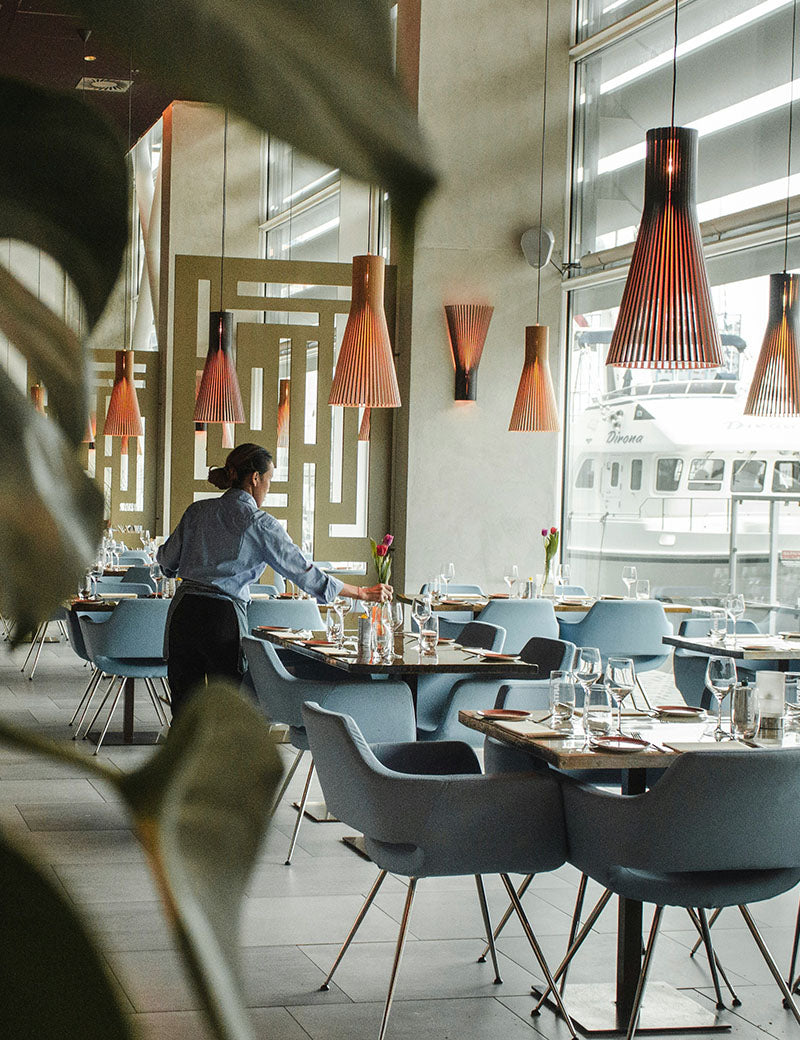Serviettes de table Coton Uni Blue Clair