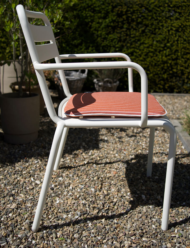 Cojin de Asiento Exterior Naranja Cálido