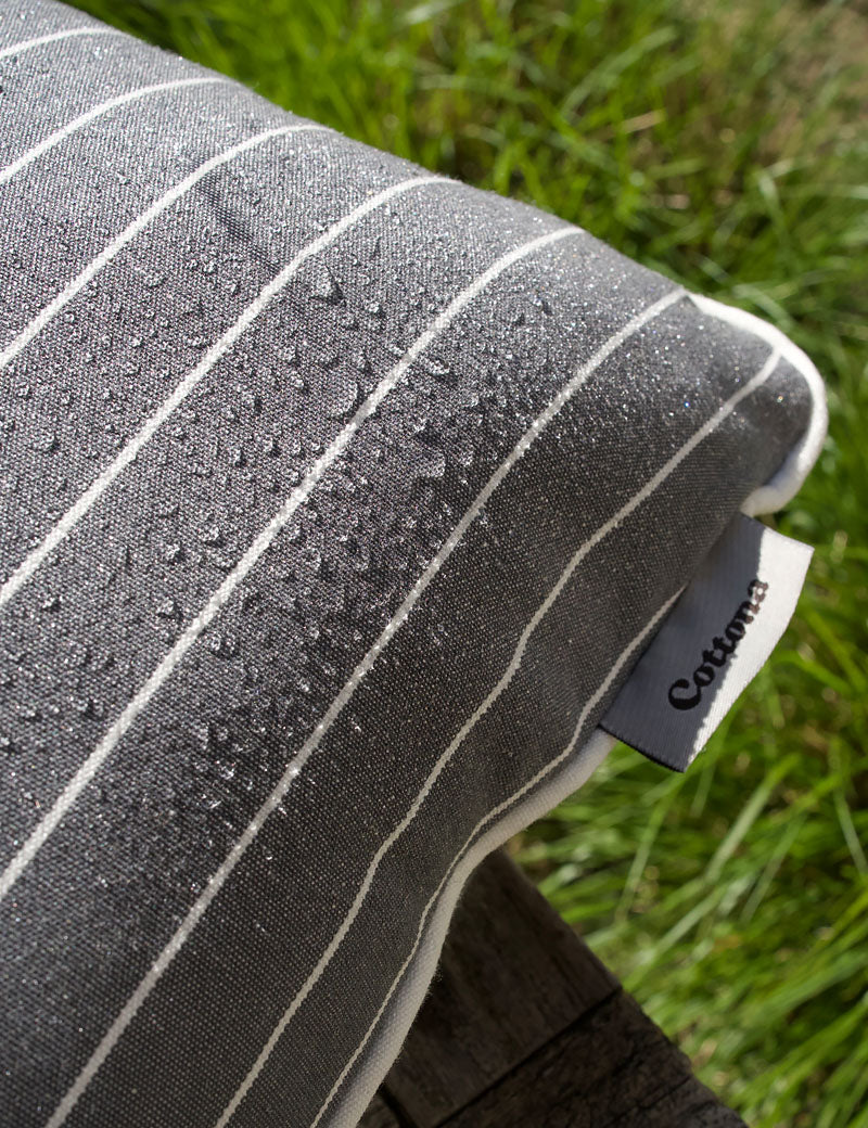 Cojin de Exterior Gris Oscuro