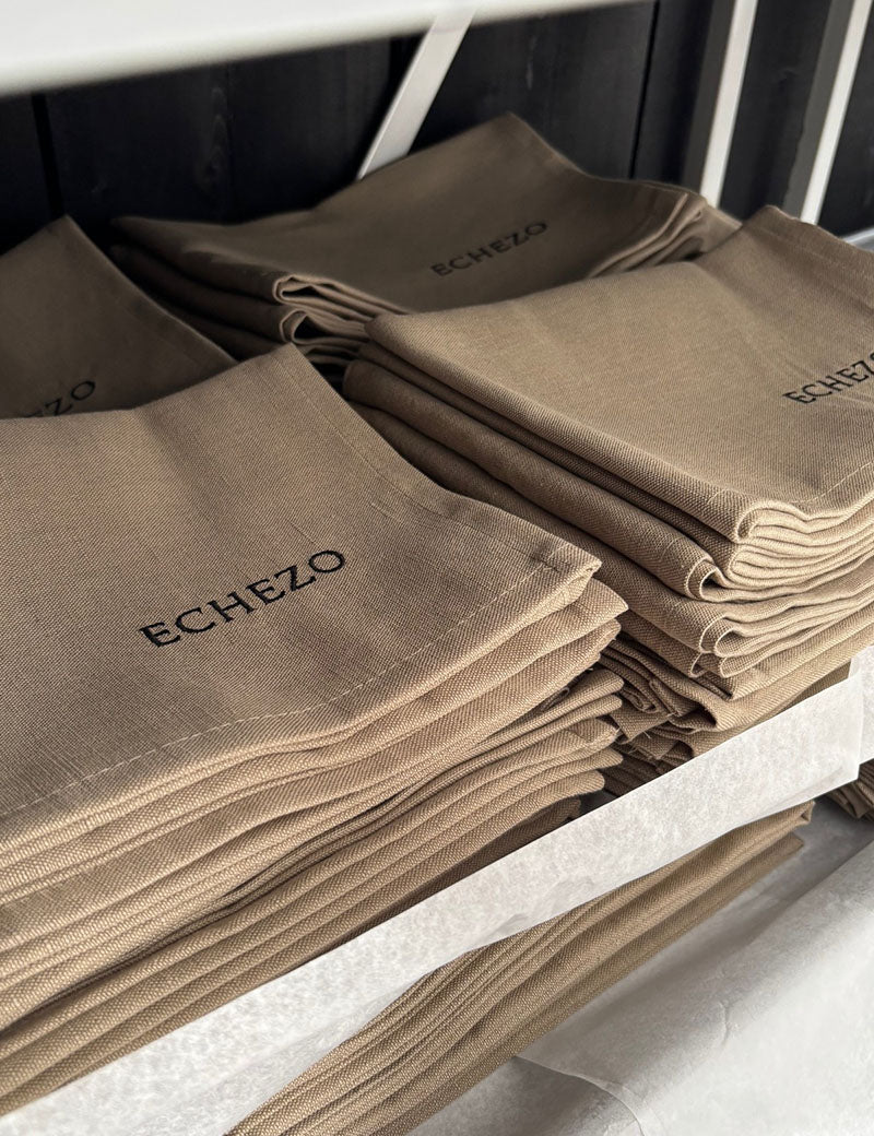 Servetten met eigen logo