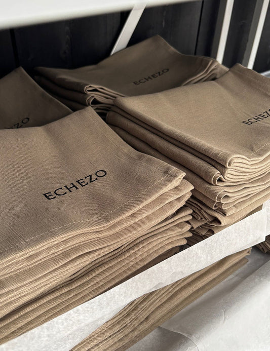 Servetten met eigen logo