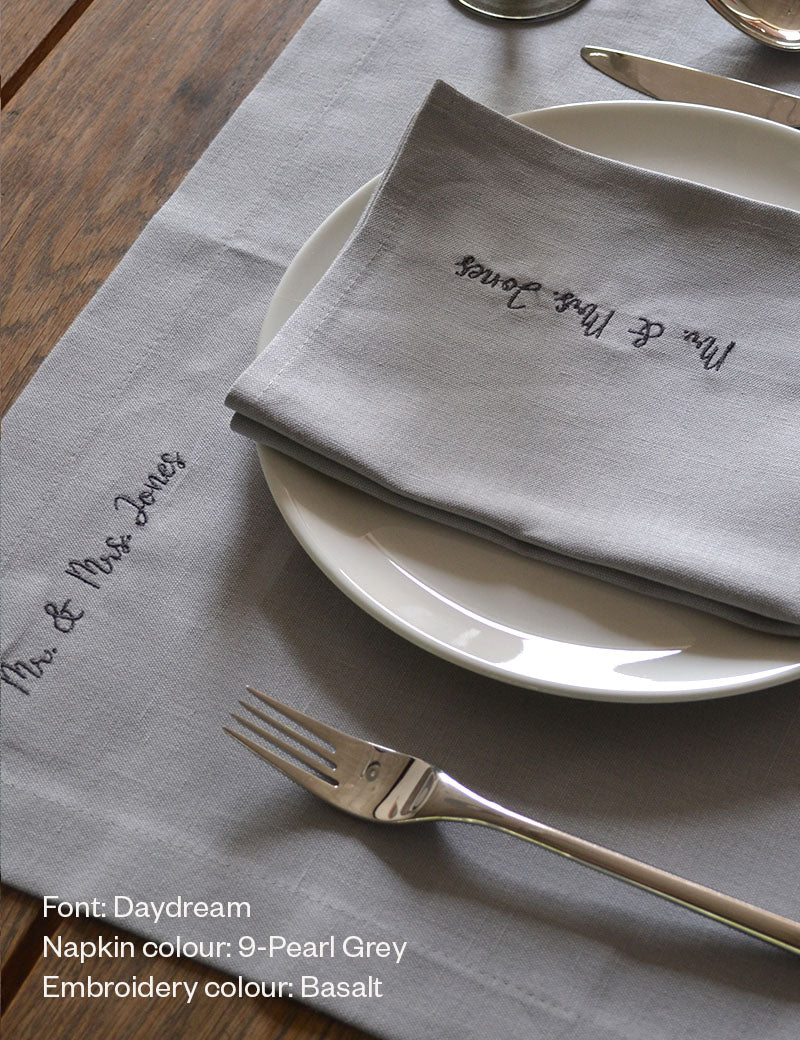 Placemats met eigen Tekst