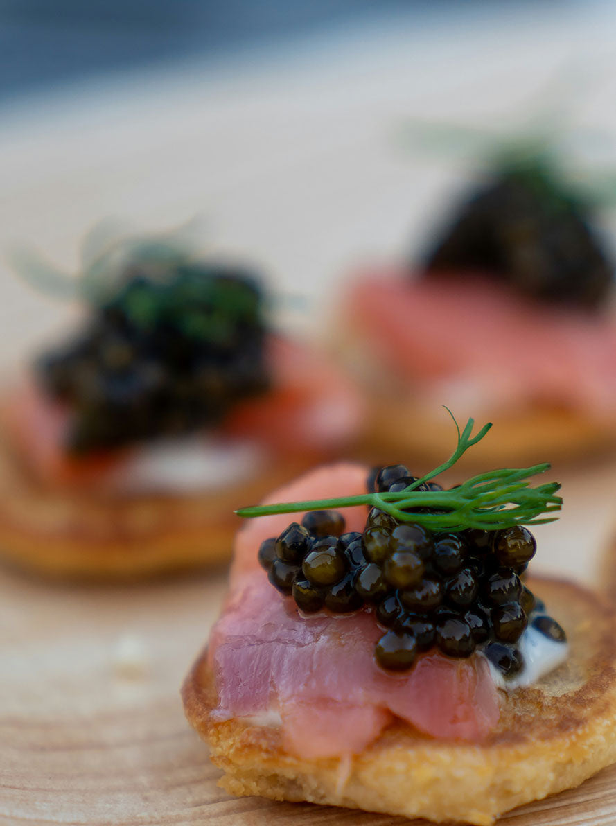 Tischdecke Leinen Gastronomie Kaviar