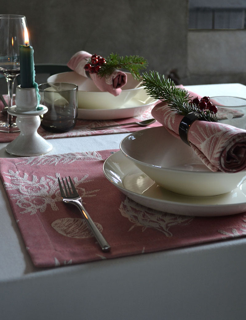 Placemat Christmas Red