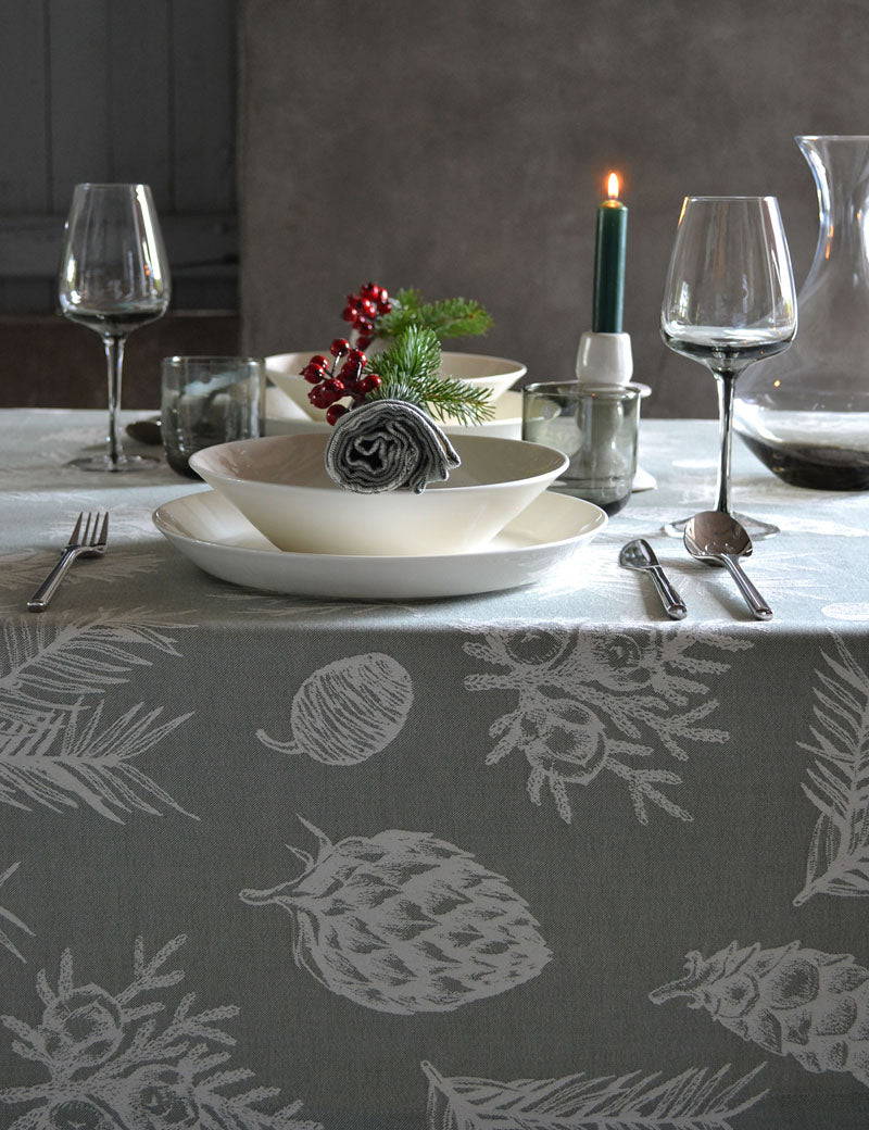 Nappe de Noël Verte