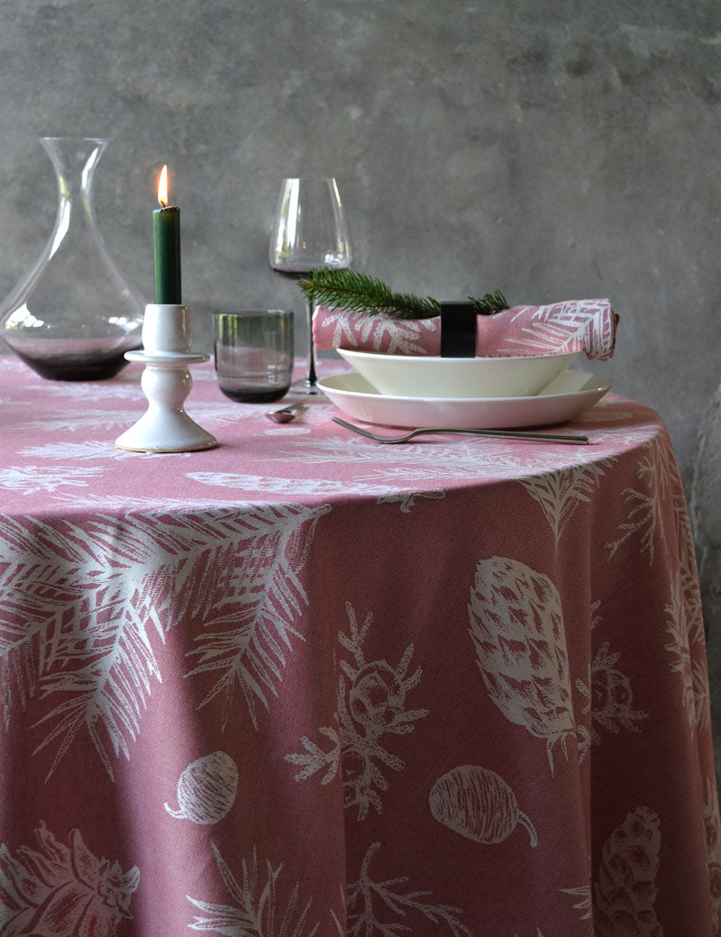 Nappe de Noël Rouge