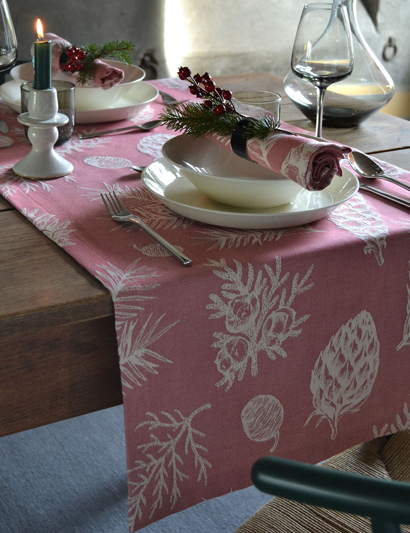 Table Runner Christmas Red