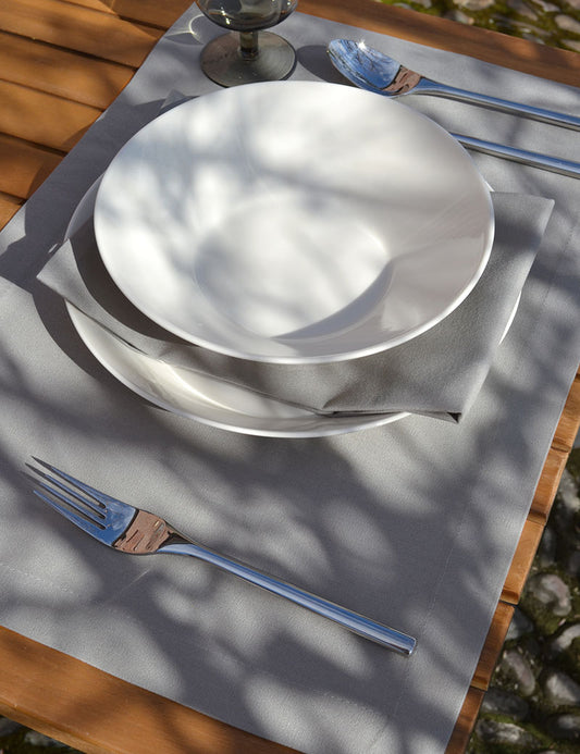 Placemats Outdoor Light Grey