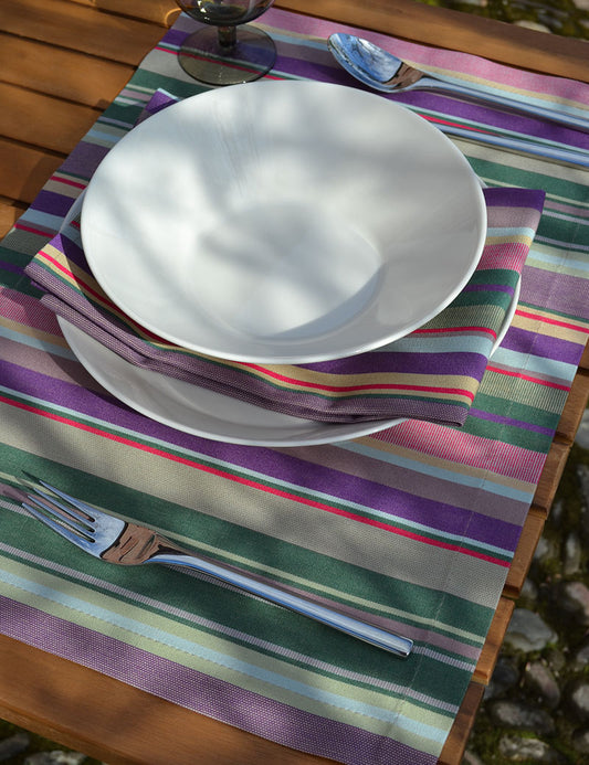 Placemats Outdoor Baskisch Multicolour