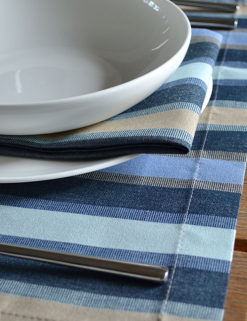 Placemats Outdoor Basque Blue