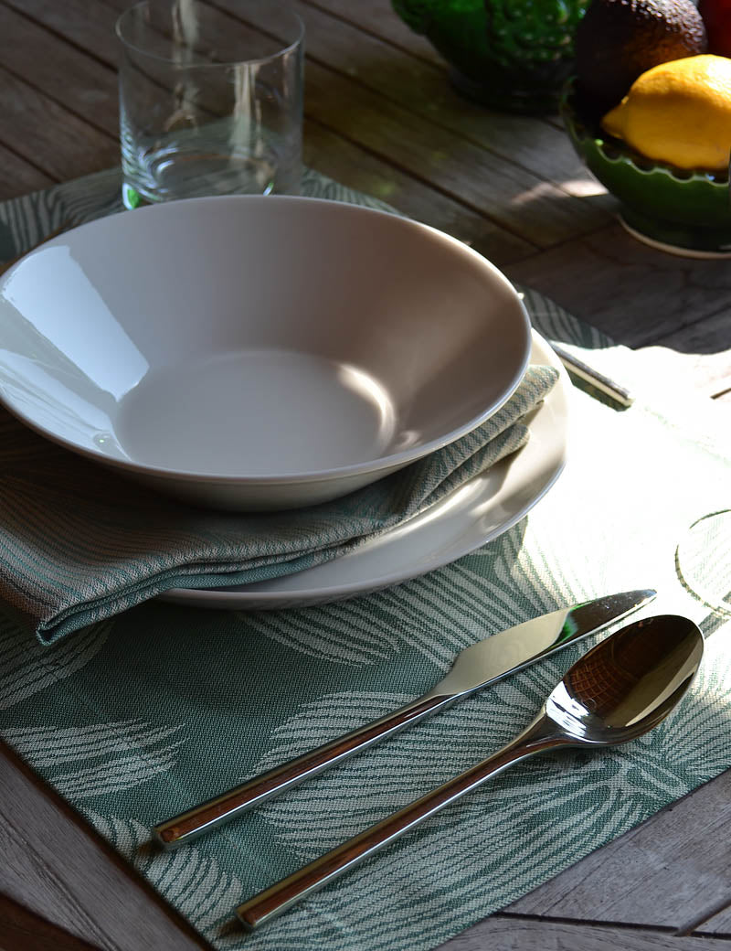 Placemats Outdoor Jacquard Olive