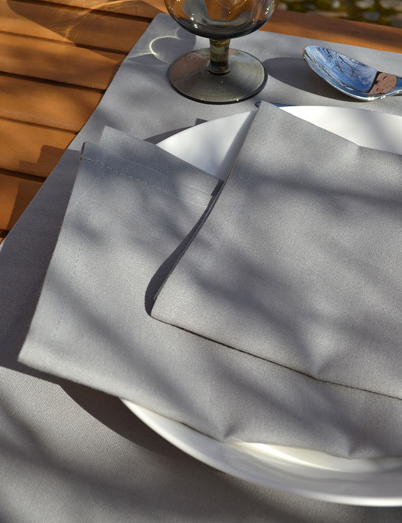 Napkins Outdoor Light Grey