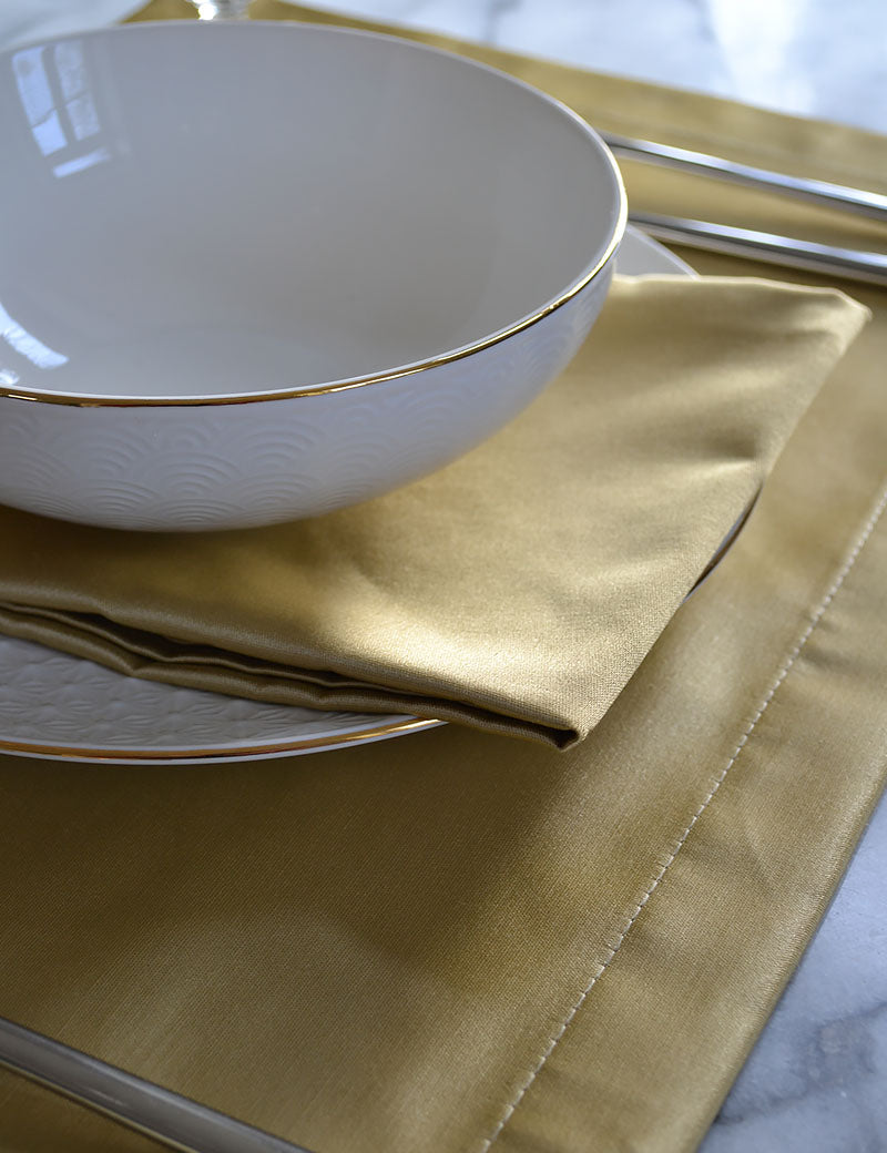 Napkins Shiny-Chic Gold