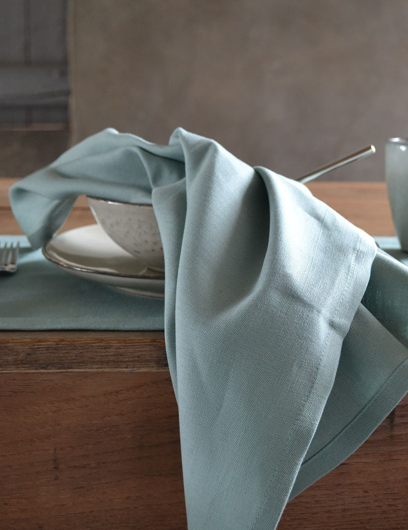 Napkins Hospitality linen Jade Green