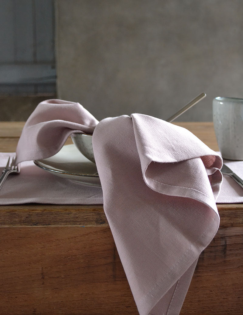 Napkins Hospitality linen Old Rose