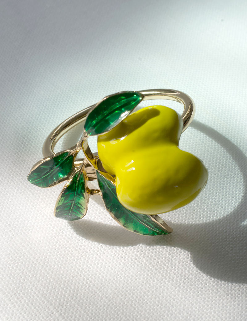 Napkin Ring Lemon