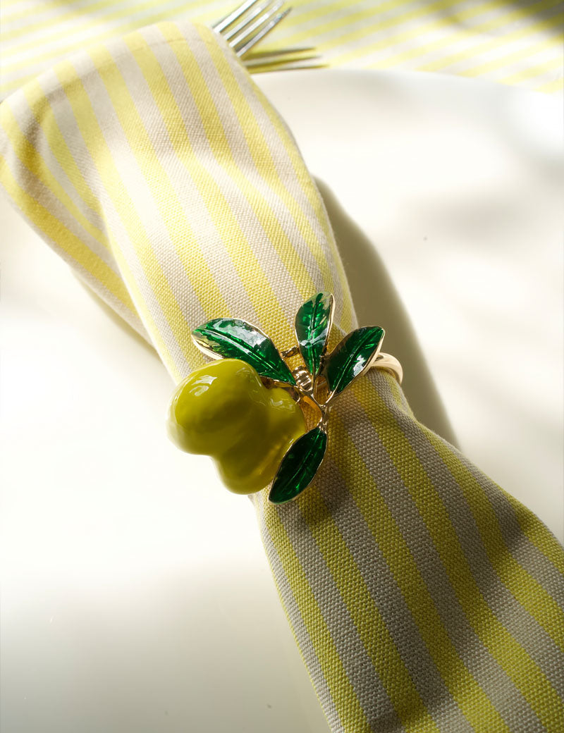 Napkin Ring Lemon