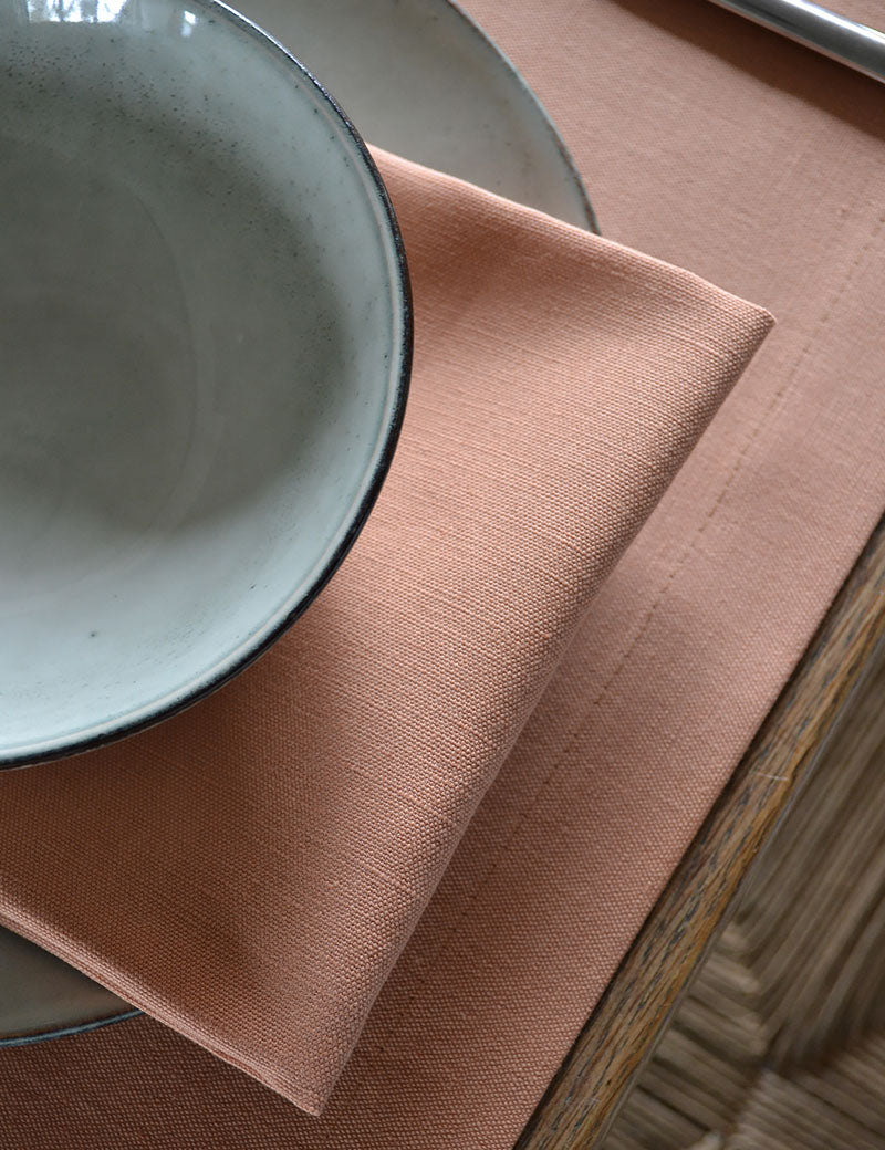 Napkins Hospitality linen Terracotta