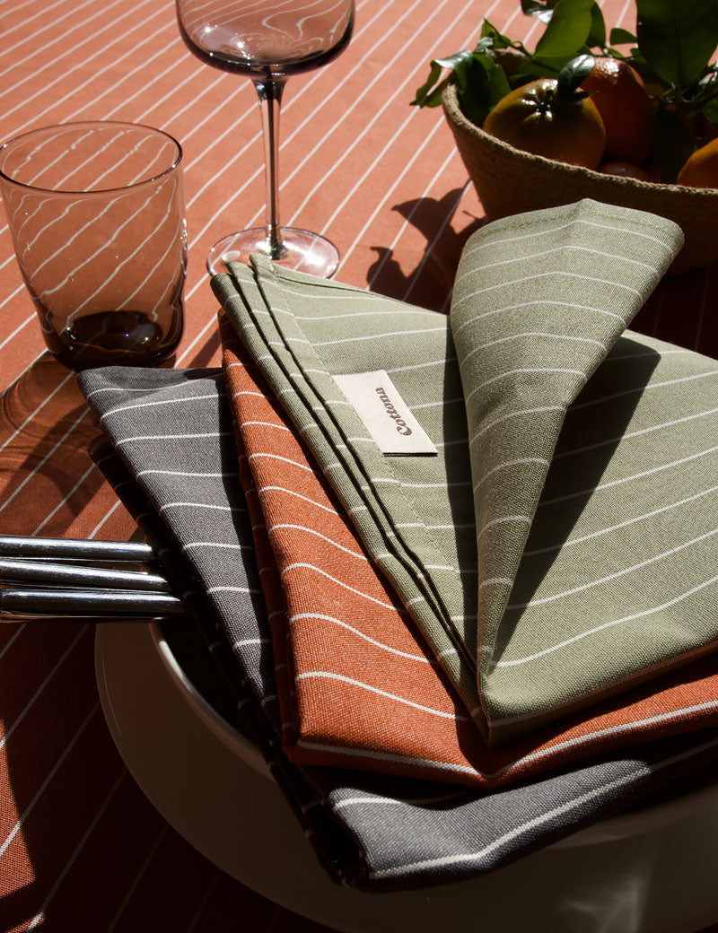 Servetten Outdoor Warm Oranje