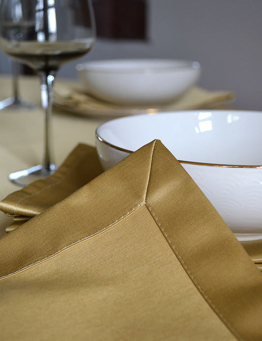Tischdecken Gold oder Silber