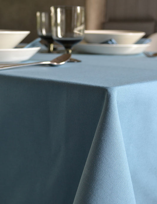 Nappe Coton Uni Bleu Clair