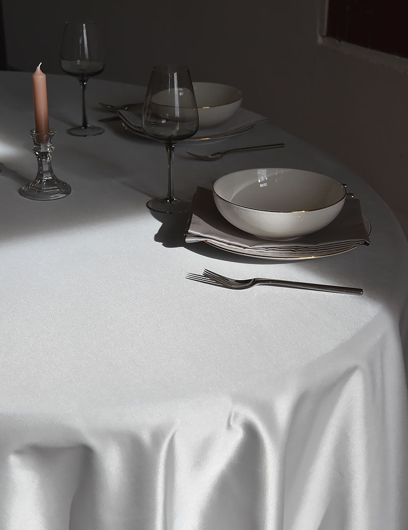 Nappe Shiny-Chic Argent