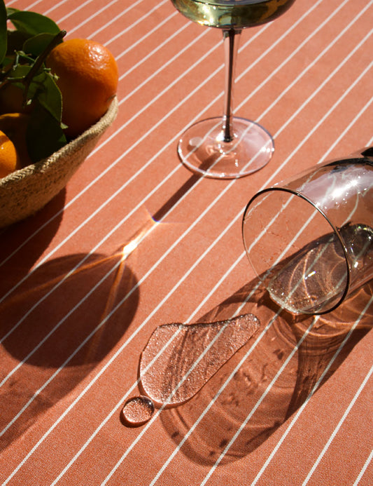 Tischdecke Outdoor Warmes Orange