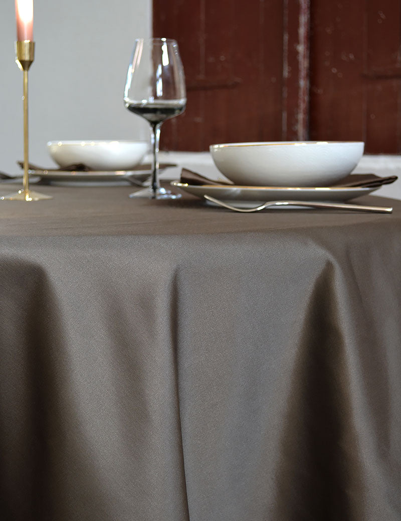 Tablecloth Shiny-Chic Bronze