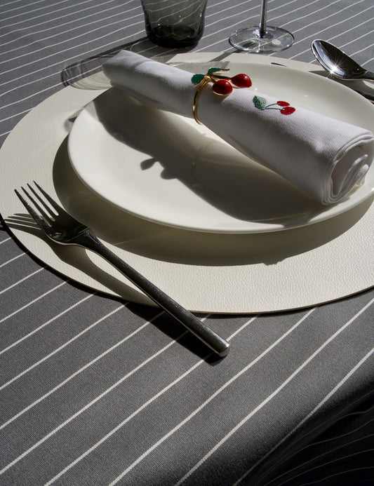 Tischdecke Outdoor Dunkelgrau