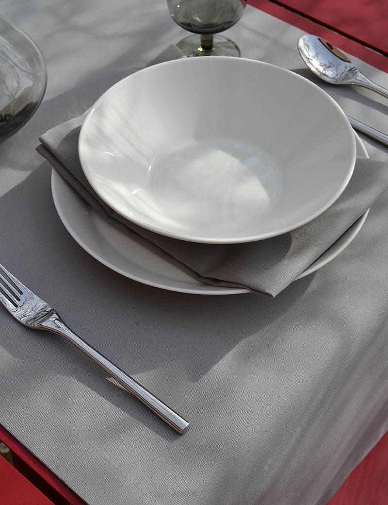 Table runner Outdoor Light Grey