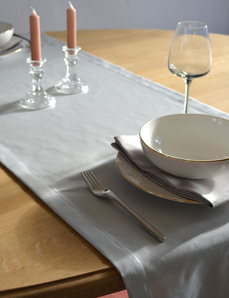 Chemin de table Shiny-Chic Argent