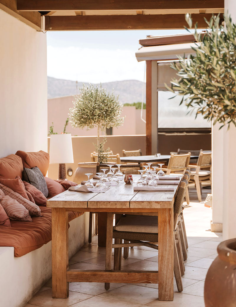Servetten Outdoor Warm Oranje