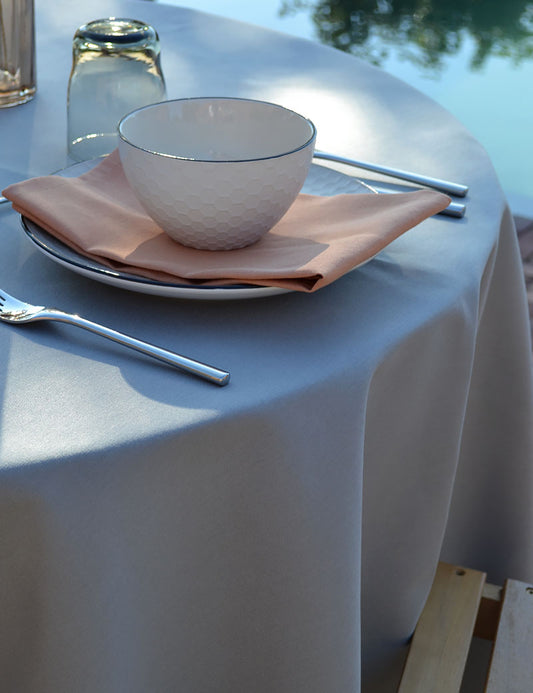 Tablecloth Outdoor Light Gray